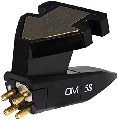 Ortofon OM-5S Moving Magnet Phono Cartridge Aluminum Wired Black