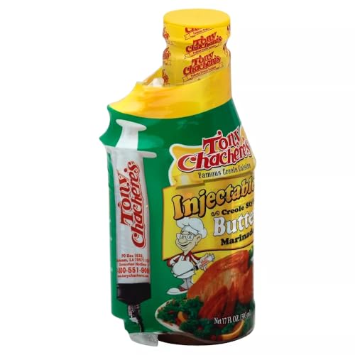 Tony Chachere's Injectable Creole Style Butter Marinade, 17 Fl Oz., (Pack of 2) by Tony Chachere's Famous Creole Cuisine