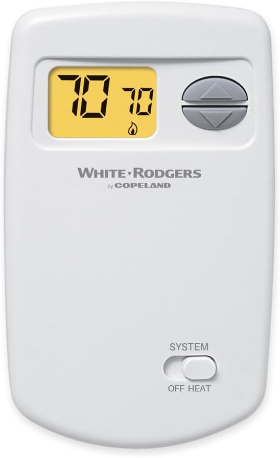 White-Rodgers 70 Series Classic, Non-Programmable, Thermostat, 1E78-140