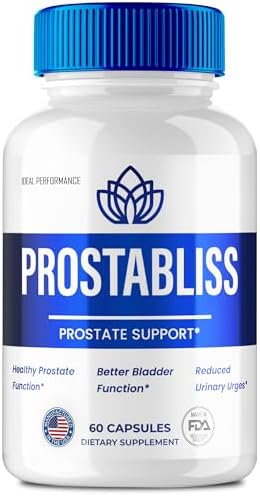 ProstaBliss Prostate Capsules - Official ProstaBliss Supplement Pills - Maximum Strength, All Natural Formula Support Prostate Health