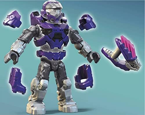 Mega Halo Heroes Construx Pro Builders Series 14 Spartan Mark VII Mini Figure GVP41