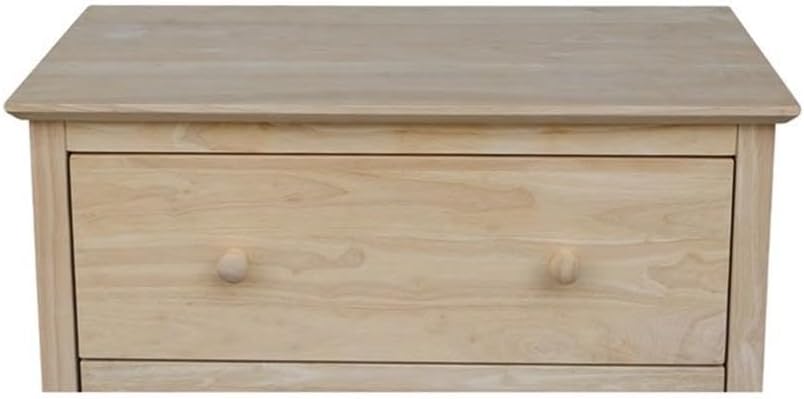International Concepts Dresser with 3 Drawers, Unfinished