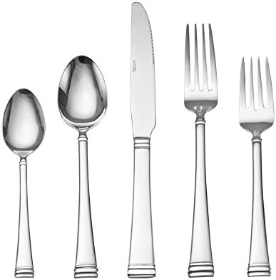 Pfaltzgraff Beckham 20-Piece Stainless Steel Flatware Set, Service for 4