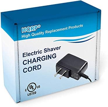 HQRP AC Adapter/Power Cord Compatible with Philips Norelco 5100 5200 Series S5210 S5290 7825XL 7845XL 7864XL 7865XL 7866XL 7867XL QP6510 QP6520