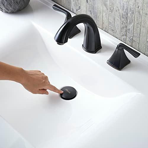 Pfister Selia Bathroom Sink Faucet, 8-Inch Widespread, 2-Handle, 3-Hole, Tuscan Bronze Finish, LF049SLYY