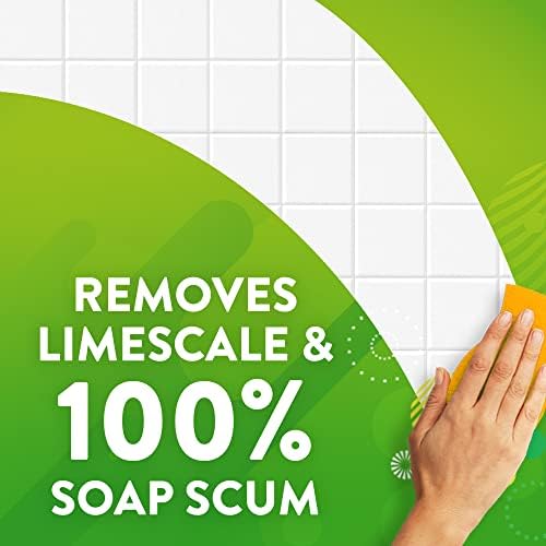 Scrubbing Bubbles Bathroom and Shower Cleaner Disinfectant Aerosol, Foaming Action Bathroom Grime Fighter, Rainshower Scent, 20oz