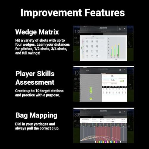 SkyTrak+ Golf Launch Monitor & Simulator with Free Foresight Course Play | Indoor/Outdoor Use, Dual Doppler Radar & Photometric Camera | Shot & Club Data, Real-Time Feedback, Simulation Ready