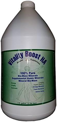 Viatlity Boost HA Humic Minerals Trace Elements Vitamins and Amino Acids Morningstar Minerals (1 Gallon)