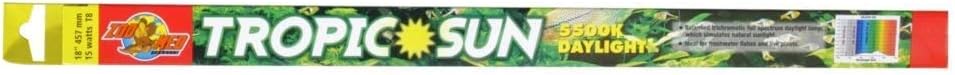 Zoo Med Tropicsun 5500K Daylight Bulb for Aquariums, 24" L, 18 Watts