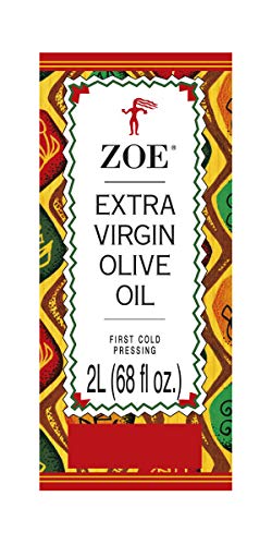 ZOE Extra Virgin Olive Oil 2L (68 fl oz) | Freshly Harvested, First Cold-Pressed | High Polyphenol, Hand-Selected Olives from Spain | Fruity Flavor