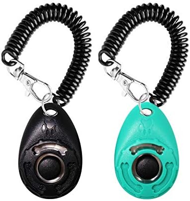 OYEFLY Dog Training Clicker with Wrist Strap Durable Lightweight Easy to Use
