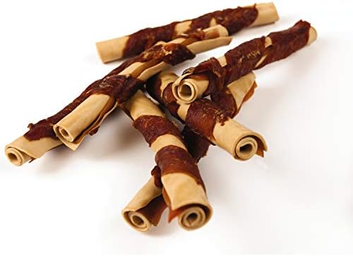 DreamBone Stick Wrapped With Chicken Rawhide-Free Dog Treat, 8 Ct (24 Pack) | Daily Chew, Digests Safely and Completely, Made With Real Protein