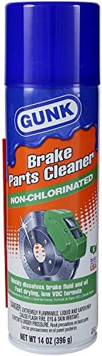 GUNK M709-12PK Non Chlorinated Brake Parts Cleaner - 14 oz., (Pack of 12)