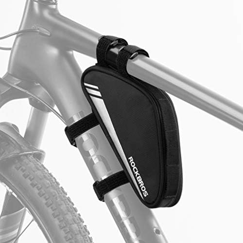 ROCKBROS Bike Frame Bag 0.7L Triangle Bike Pouch Bag Aerodynamic Anti-Rub