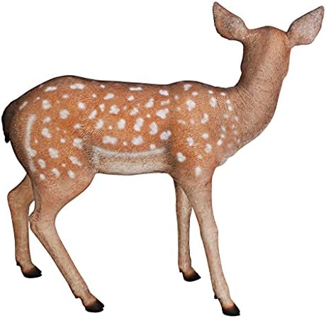 Design Toscano Spotted Deer, Forest Fawn Sculpture