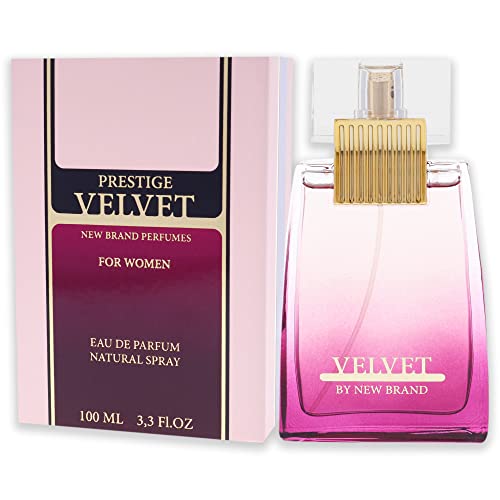 New Brand Perfumes Velvet Women 3.3 oz EDP Spray, (vel1w)