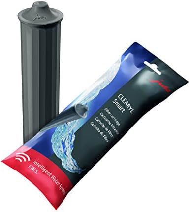 Jura 72629 Clearyl Smart Water Filter Cartridge (4 Filters) | Reduces chlorine, lead, aluminum and copper, Helps prevent scale buildup