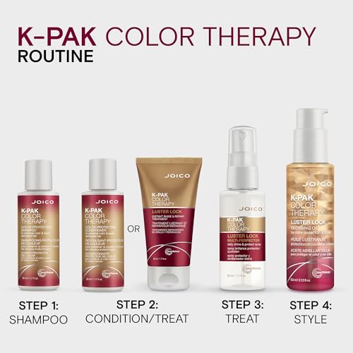 Joico K-PAK Color Therapy Color-Protecting Shampoo | For Color-Treated Hair | Boost Shine | Improve Elasticity | Repair Breakage | Rebuild Damaged
