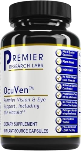 Premier Research Labs OcuVen - Lutein and Zeaxanthin Supplement, Eye Health Vitamins for Adults & Seniors, Vision Supplements, Macular Health
