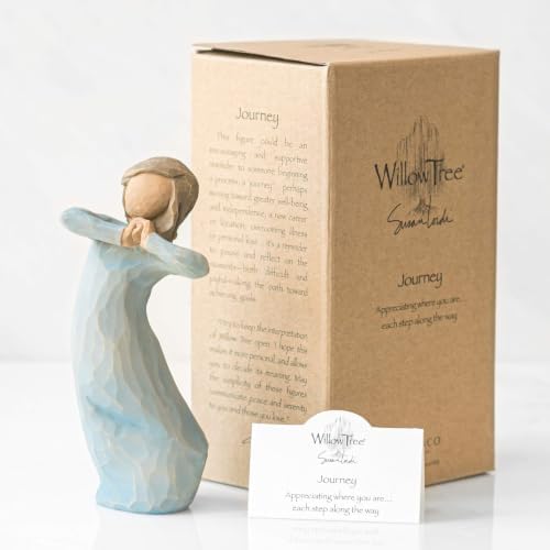 Willow Tree Journey, Sculpted Hand-Painted Figure | Cast from a Susan Lordi Original Carving, Meaningful Keepsake Gift for Loved Ones and Life's Milestones