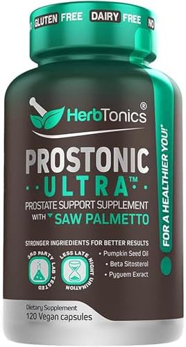 Dual Prostate & Hair Support for Men – Saw Palmetto, Beta-Sitosterol