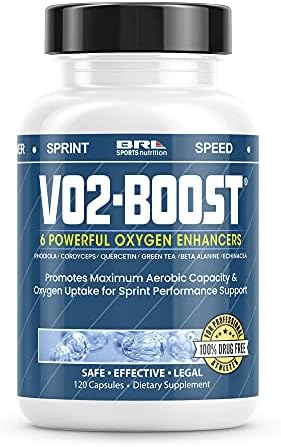 Natural Endurance and Oxygen Supplement to Help VO2 max w/Rhodiola Rosea, B12, and Alpha Lipoic Acid (120 Capsules) (30 Day Supply)