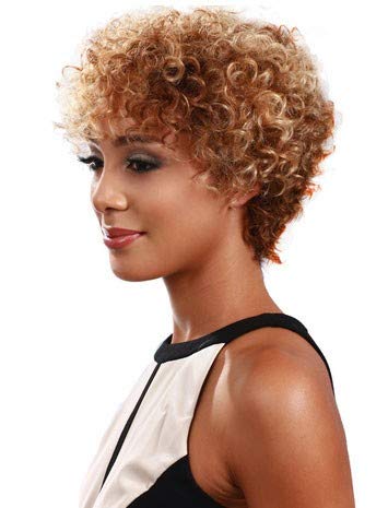 BOBBI BOSS 100% Human Hair Wig MH1235 SPIRAL (1B)