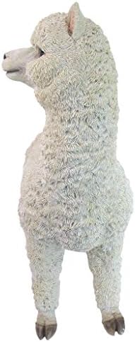 Design Toscano The Alpacalypse of Alpaca Garden Statues: Large