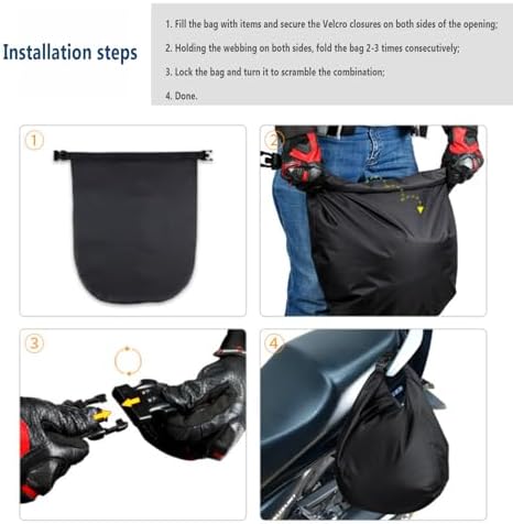 Motorcycle Helmet Bag for HJC CS-R3 II 2022-2026, 30L Outdoor Lightweight Durable Oxford Cloth Helmet Bag