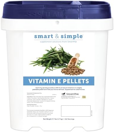 SmartEquine Smart & Simple Vitamin E Pellets, 3.7 lb