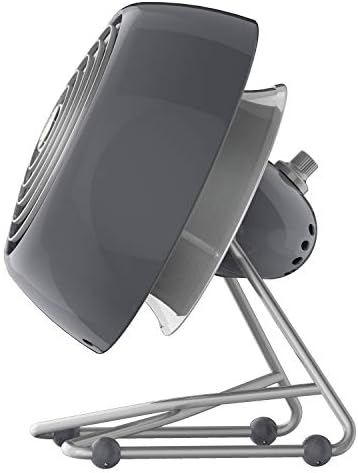 Vornado VFAN™ Mini Modern Personal Desk Fan with 2-Speed Control, Adjustable Tilt, Quiet Metal Air Circulator for Office, Bedroom, Dorm