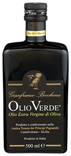 OLIO VERDE Sicily Extra Virgin Olive Oil, 16.9 FZ