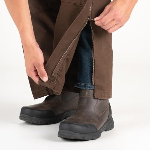 Berne Men's Heartland Unlined Washed Duck Bib Overall