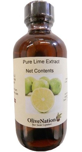 OliveNation Pure Terpeneless Lime Extract - 8 oz | All Natural Sugar Free Liquid Adds Tangy Citrus Taste/Aroma in Baked Goods, Sauces/Glaze, Marinade, Frosting/Fillings, Drinks