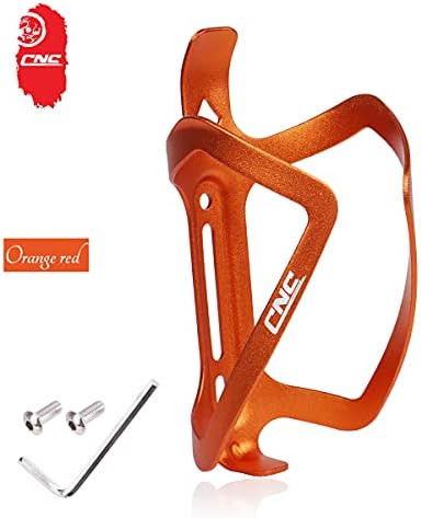 CNC Bike Water Bottle Holder，2-Pack Bike Bottle Cage for MTB Road Bike，Black