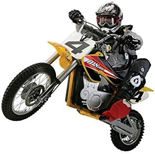 Razor MX650 Dirt Rocket Off-Road Motocross Bike – 36V Electric Ride-On, Up to 17 mph, Dual Suspension, Hand-Operated Dual Brakes