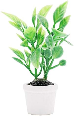 Odoria 1/12 Miniature Green Plants Dollhouse Decoration Accessories