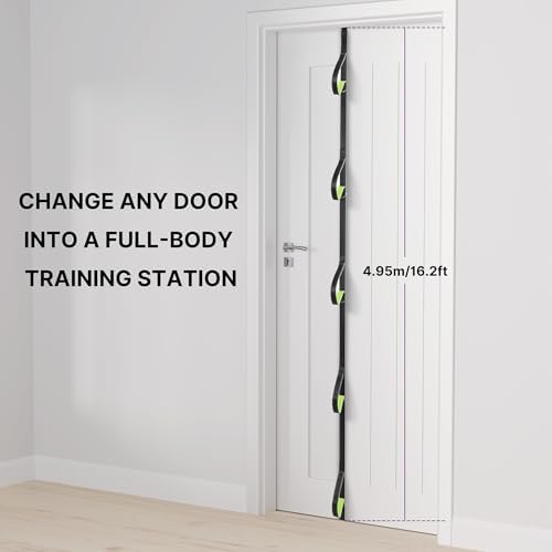 Manificent Door Anchor for Resistance Bands, Heavy Duty Padded Door Anchor System Door Hook