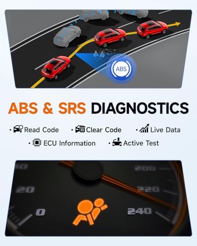 FOXWELL NT630 Plus ABS/SRS OBD2 Scanner, ABS Auto Bleed, Oil EPB SAS Resets