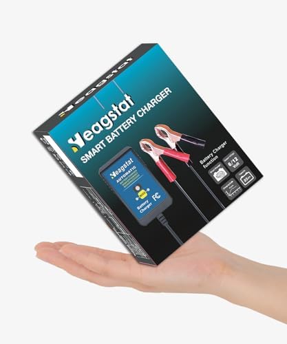 Heagstat HEAG020 Trickle Battery Charger, 12V 2000mA Battery Maintainer