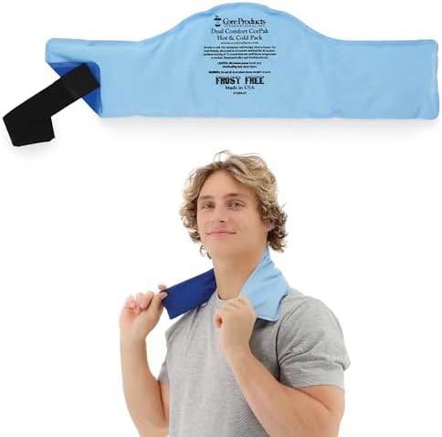 Reusable Hot & Cold Therapy Pack for Pain Relief and Injuries, Large | Provides versatile hot or cold therapy to help relieve muscle aches, joint pain, swelling, and stiffness.