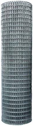 Garden Zone 36 Inches x 25 Feet - 1 x 2-Inch Openings, 14-Gauge - Galvanized Welded Wire Fencing - For Cages and Fencing for Rabbits, Gardens, Cattle Panels