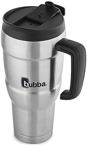Bubba HERO Vacuum-Insulated Stainless Steel Travel Mug with Handle, 18 oz, Gunmetal