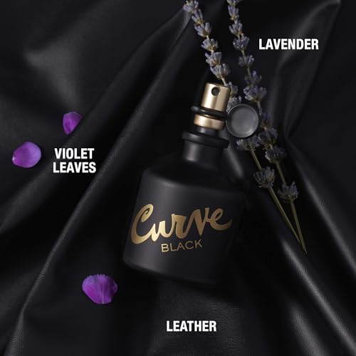 Curve Black Men's Cologne Fragrance Spray, Casual Day or Night Scent, 4.2 fl oz