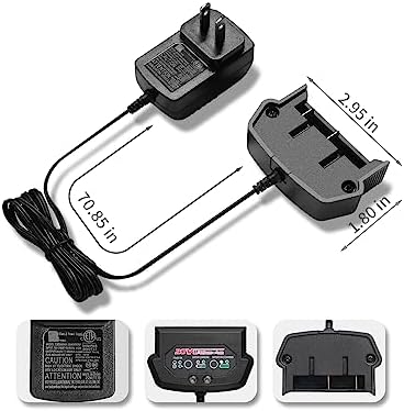 AVID POWER 20V Max Lithium Ion Battery Charger, Only Compatible with Avid Power 20V 1.5/2.0Ah Batteries (Excludes 3.0Ah Batteries)