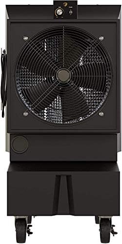 Big Ass Fans - Cool-Space 300 - Portable Evaporative Swamp Cooler, 18 Inch Diameter Fan, Indoor Outdoor Use, Continuous or Fillable 16 Gallon Capacity