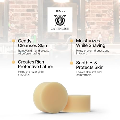 Henry Cavendish Himalaya Premium Natural Shaving Soap - 4 Oz Puck