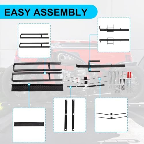 500LBS Steel Motorcycle Scooter Dirtbike Carrier Hauler Hitch | Mount Rack Ramp Anti Tilt