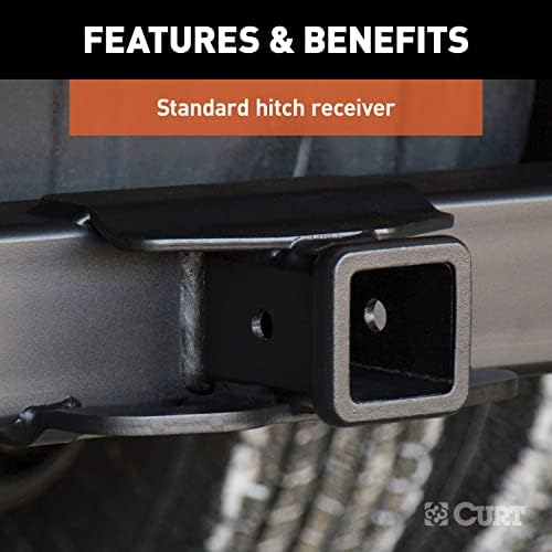 Curt 15800 CD+ Black Class-5 Trailer Hitch