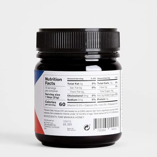 ACTIVIST - 850+ MGO Raw Manuka Honey (8.8 oz| 250 g)